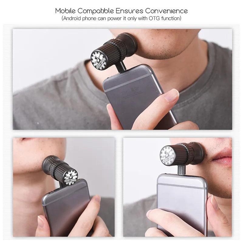 

4D Portable USB Travel Razor Smartphone Shaving 360 Degree Rotatable Floating Blade Shaving For Iphone Android Electric Shavers