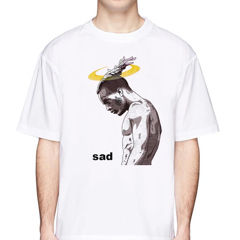 

Miss Rip Xxxtentacion T Shirt 1998-2018 Punk Sad Boy Simple T-shirts Men Rapper Streetwear Tshirt Drop Ship Hip Hop