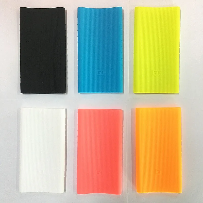 

TOPROAD Silicone Case for Xiaomi Power Bank 5000mAh Portable Mi Charger Protector Cases Bag Colorful Rubber Cover for NDY-02-AM