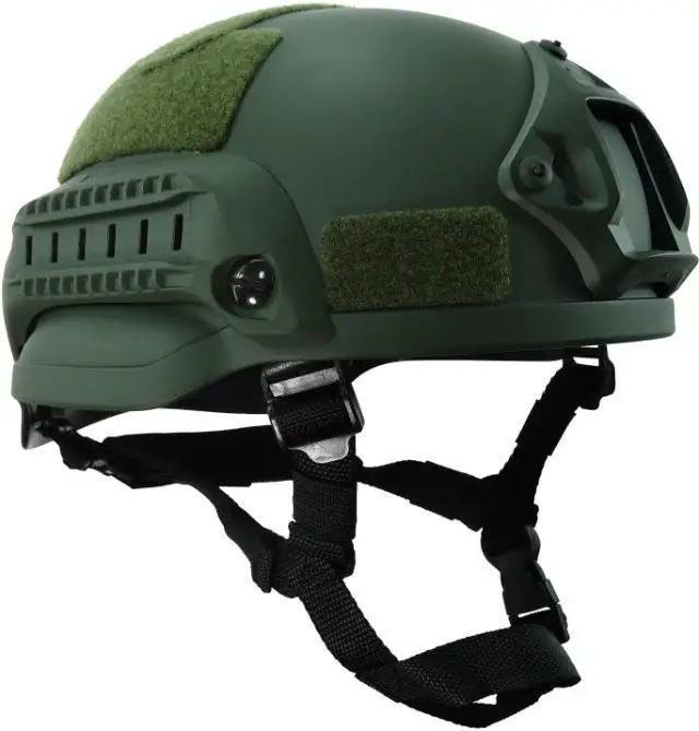 Military Tactical Combat Helmet Mich 2002 NVG Mount & Side Rail For