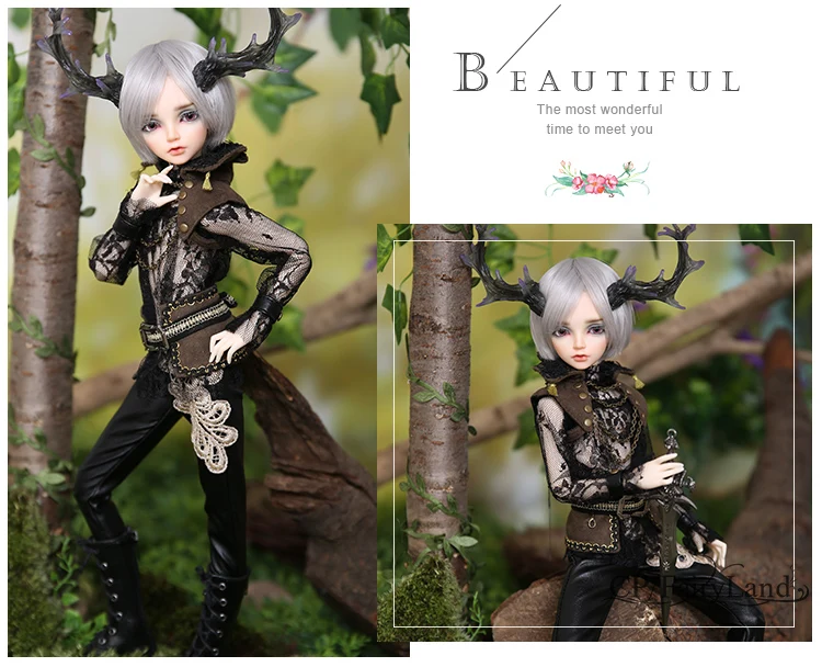 Новое поступление BJD кукла Minifee Altis 1/4 Fairyline Faun рога варианты Фэнтези мужские Феи игрушки для детей Fairyland FL