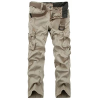 Прямая мужские военные брюки карго прямые брюки повседневные хлопковые камуфляжные длинные штаны размер 28-40 JPCK01