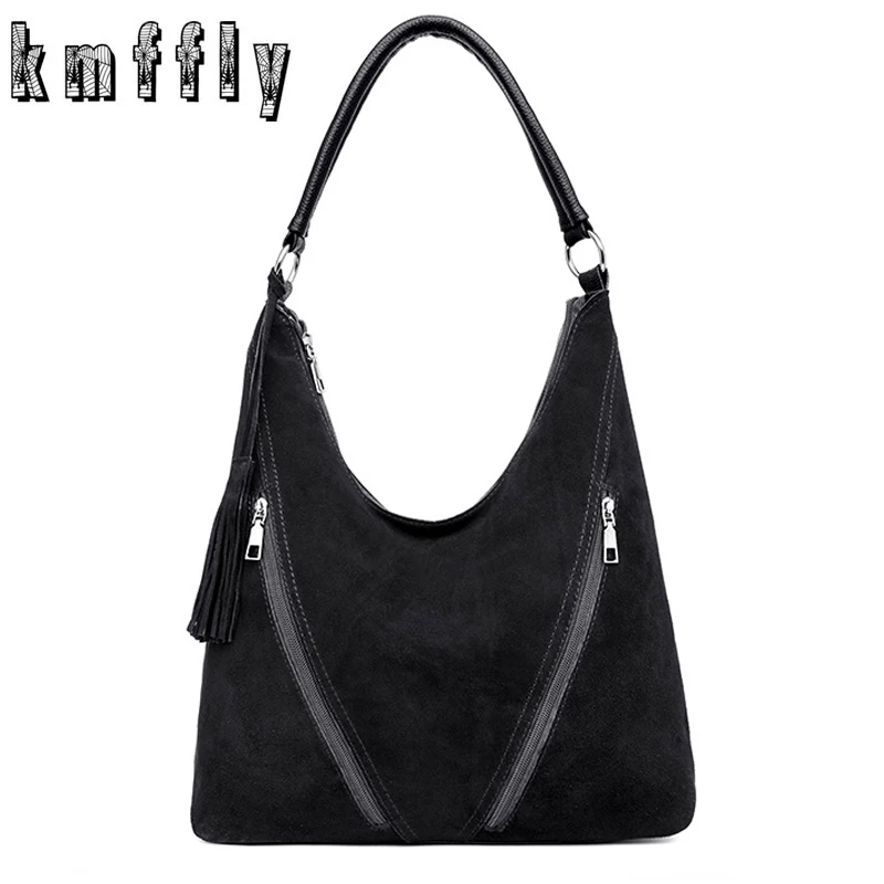 Large Leather Crossbody Hobo Bag