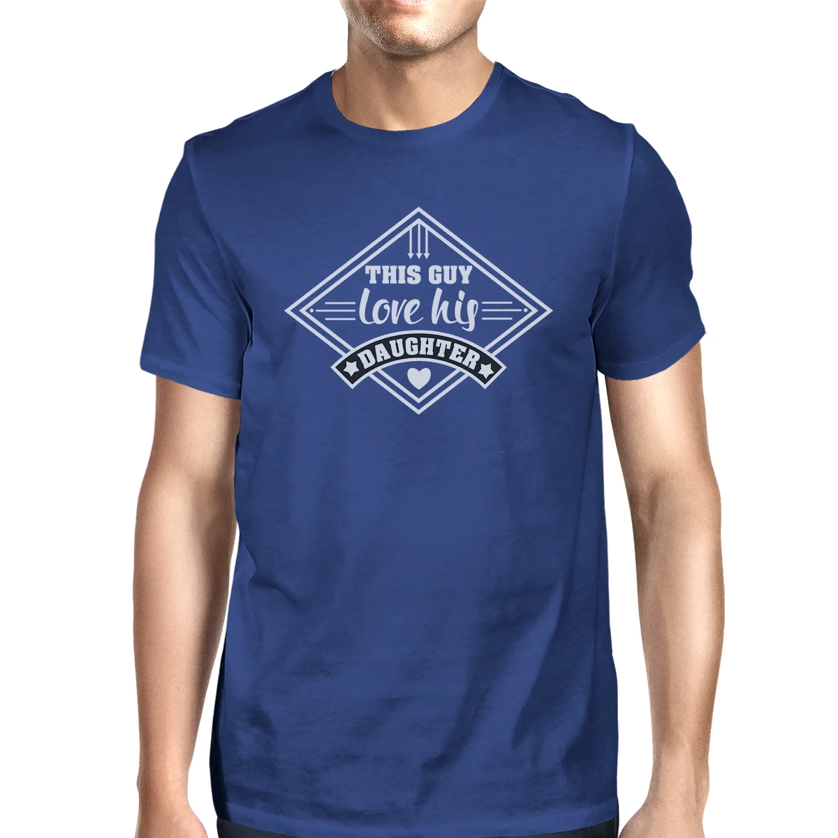 365 Printing This Guy Love His Daughter Mens T-Shirt Perfect Baby Shower Gifts