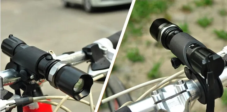 Perfect Bike cycling Bicycle Light Lamp Torch LED Flashlight Mount Bracket Holder Clip bike parts accessories free shipping 4 Perfect Bike cycling Bicycle Light Lamp Torch LED Flashlight Mount Bracket Holder Clip bike parts accessories free shipping 4