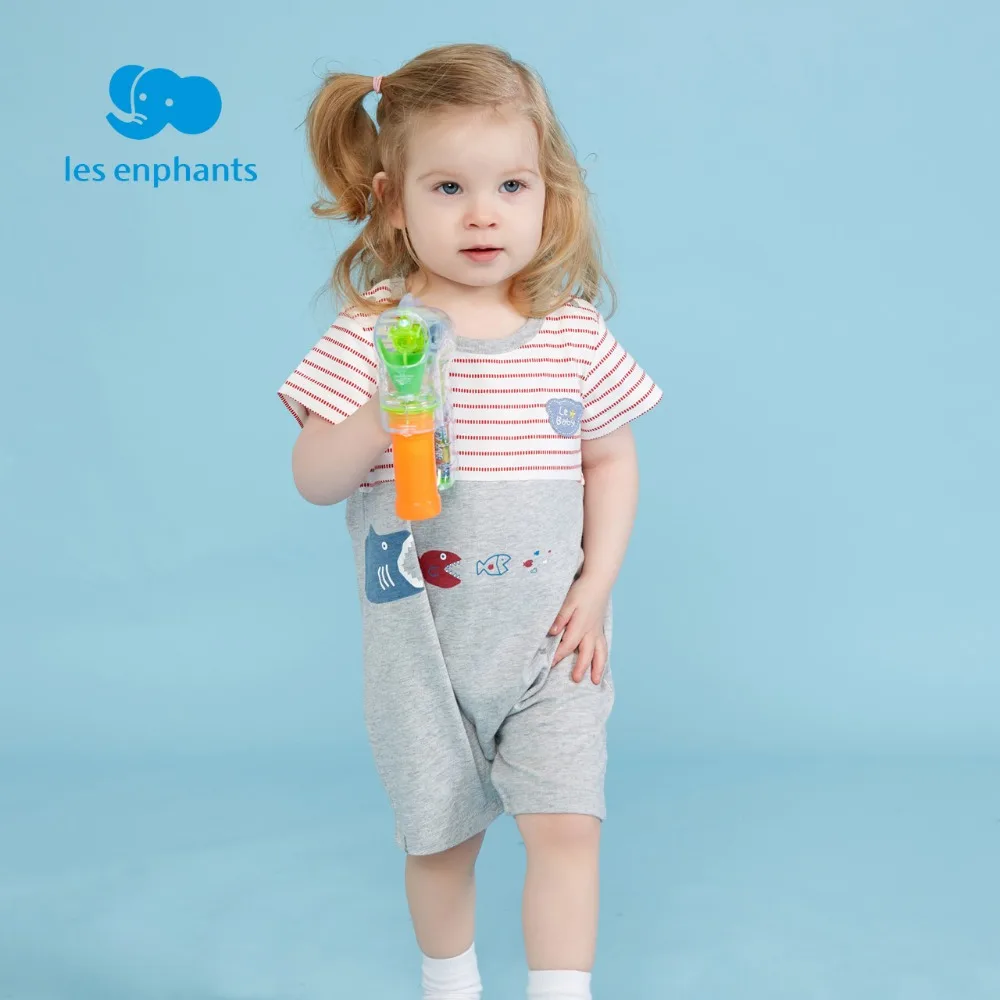 

les enphants 2018 Summber Baby Boy Girl Romper Short Sleeves Baby Clothes Infant Clothes Jumpsuit Baby Girl Romper Baby Clothes