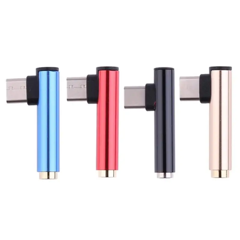 

2 in 1 USB-C Type C to 3.5mm Jack AUX Audio Headphone Adapter Splitter Converter Cable for Xiaomi Letv Audio Splitter Promotion