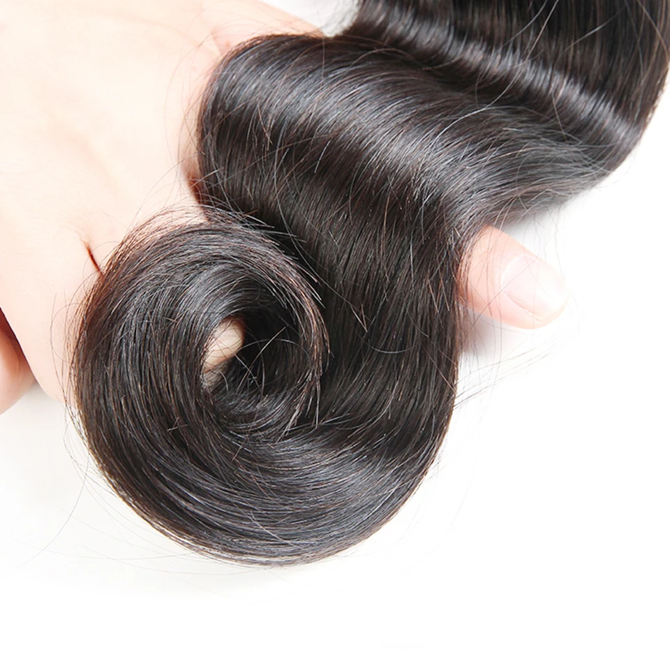 Brazilian Hair Body Wave Natural Human Hair Weave 4 Bundles Thick Remy Hair Brenda Beauty Human Hair Extensions 8-30 in Stock