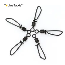 100 шт. Размеры 6 Роллинг Поворотный с Т-образной оснастки для Карп Рыбалка терминал снасти