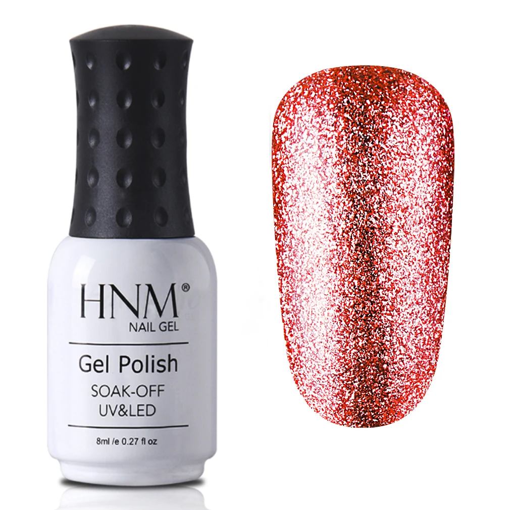 HNM УФ-светодиодный Платиновый лак для ногтей 8 мл штамповочная Краска Лак для ногтей Vernis a Ongle Гибридный Гель-лак для ногтей - Цвет: 58011