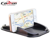 Автомобильный Стайлинг 15,5x9,5 см черный Противоскользящий коврик для смартфонов микро СД Micro SD для телефонов и планшетов ключ липкий Автомобильный держатель приборной панели телефона