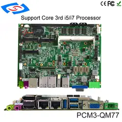 Горячая Распродажа 3,5 дюймов intel core i5 3317U процессор на борту 4 ГБ ОЗУ безвентиляторный промышленный mini-itx материнская плата