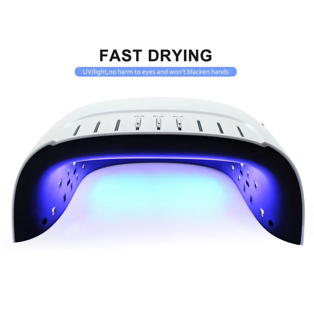 

NOQ Machine For Manicure UV Piano LED Lamp Nail Dryer Smart Sensor Ultraviolet Lamp For Nails Curing With Timer Button
