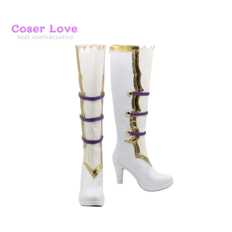 

Rage of Bahamut GENESIS Cosplay Shoes Boots Halloween Carnival Christmas Shoes