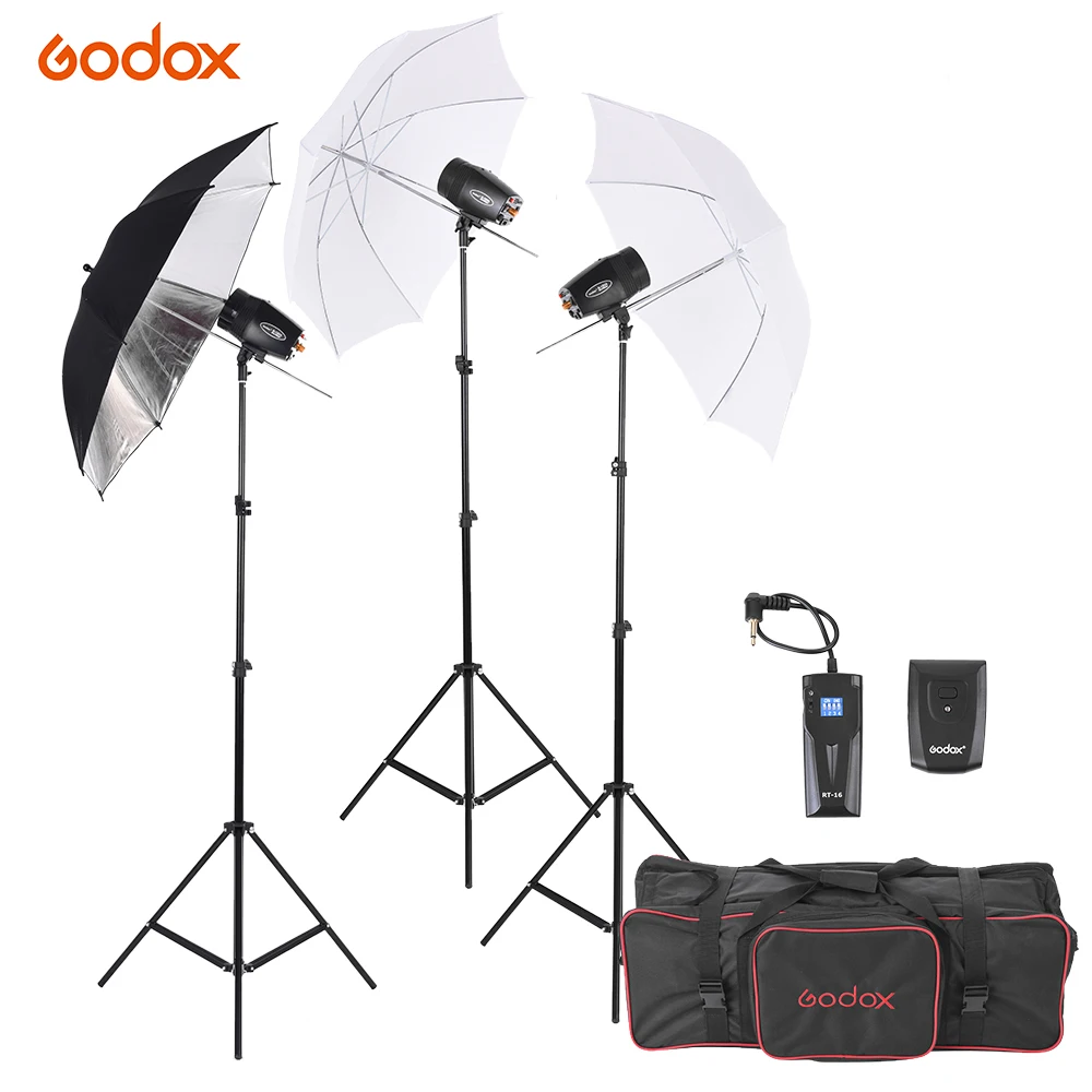 Godox M180 A Photo Studio Strobe Lighting Kit with Flash Light Stand