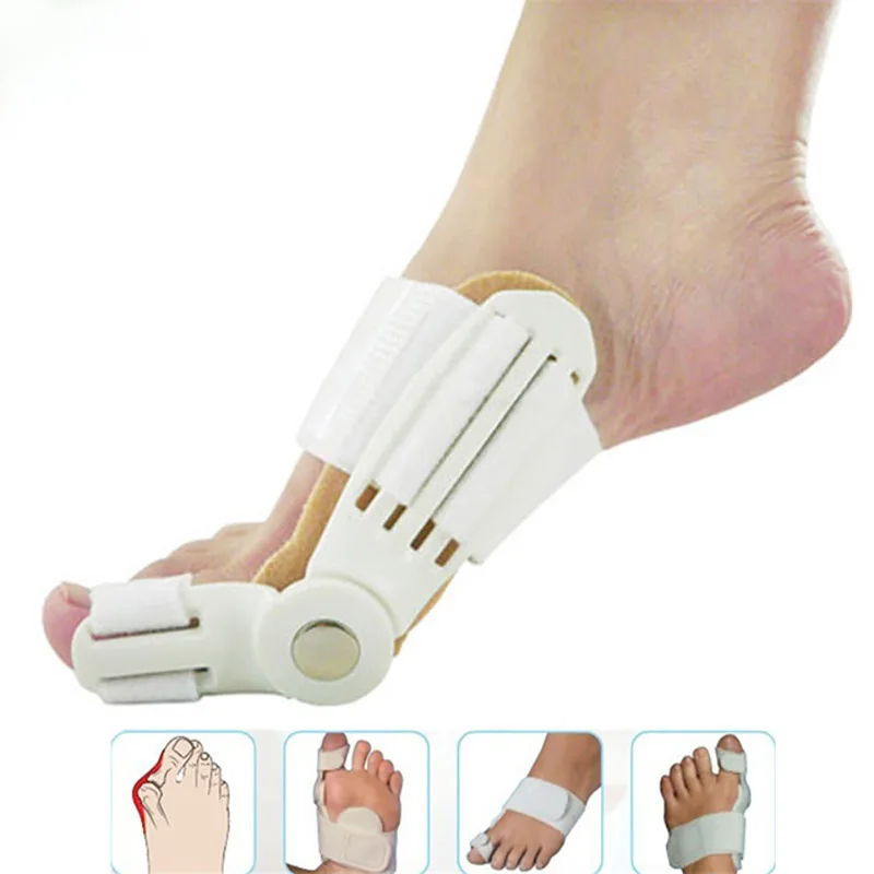 

Hot 2pcs Broadhurst Day and Night Orthotast Of Recitification Toes Hallux Valgus Correction Footcare Orthopedic