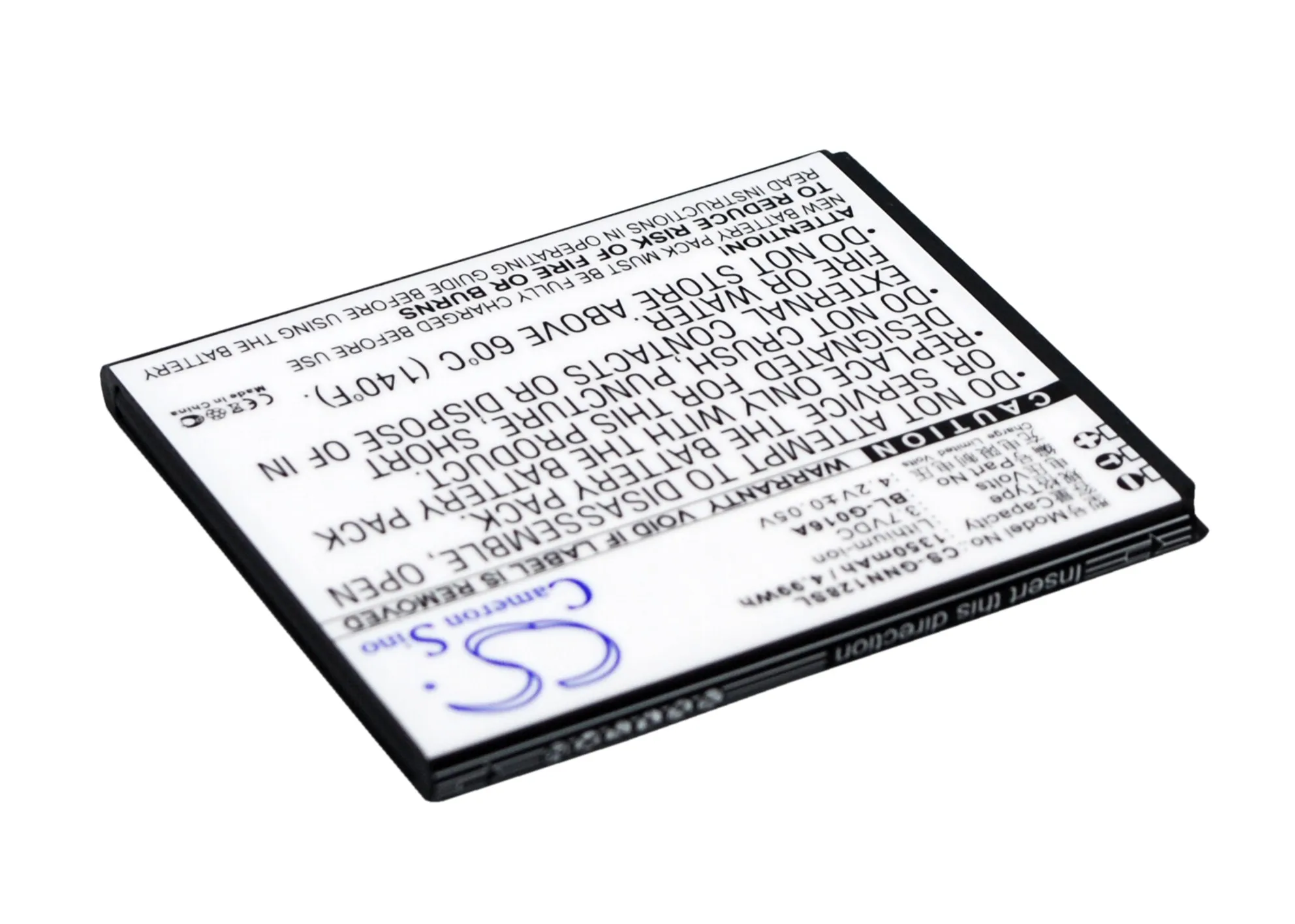 BL G016A батареи Cameron Sino 1350mAh Для GIONEE GN128 для NGM Vorwarts|cameron sino|battery forcameron sino battery |