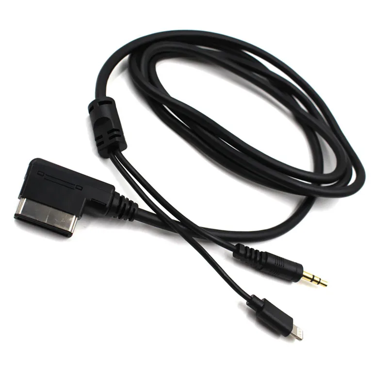 Biurlink AMI разъем AUX кабель адаптер для зарядки для Audi A1 A3 A4 A5 A6 A8 Q3 Q5 Q7 ТТ для iPhone 56 ниже 10,2 версия