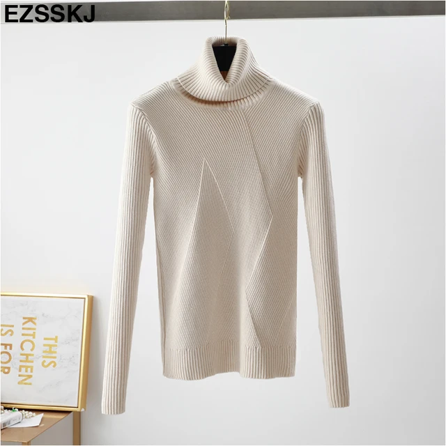 Szykowna jesienna zima gruby sweter swetry damskie z długim rękawem casual ciepły podstawowy sweter z golfem kobiece dzianinowe swetry top tanie i dobre opinie Ezsskj Cotton Kaszmiru Grube Kobiety Komputery dzianiny Pełna Stałe Brak REGULAR Na co dzień NONE Warm Sweater Fashion Szykowna jesienna zima gruby sweter swetry damskie z długim rękawem casual ciepły podstawowy sweter z golfem kobiece dzianinowe swetry top tanie i dobre opinie Ezsskj Cotton Kaszmiru Grube Kobiety Komputery dzianiny Pełna Stałe Brak REGULAR Na co dzień NONE Warm Sweater Fashion
