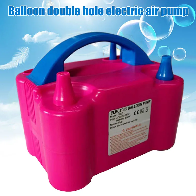 

Electric Balloon Pump Blower Portable Dual Nozzle Inflation for Party Decoration TT-best
