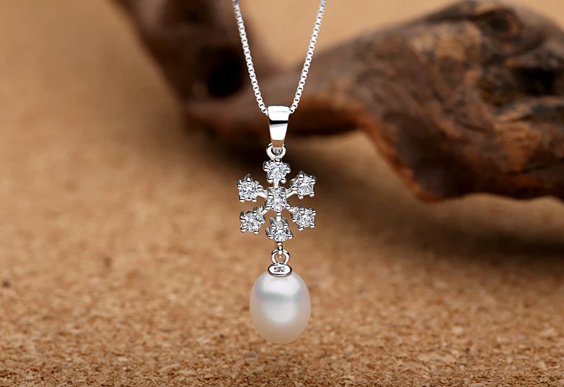 sinya snow pearl pendant sterling silver necklace christmas gift tz0030p (12)