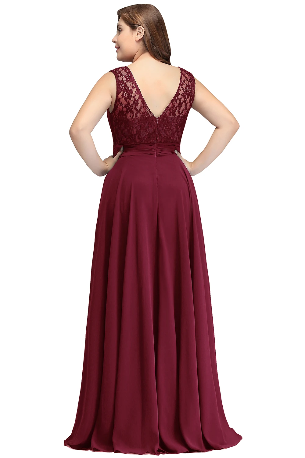 Vestido De Festa Longo Натурная фотография Большие размеры Вечерние платья Кружевное
