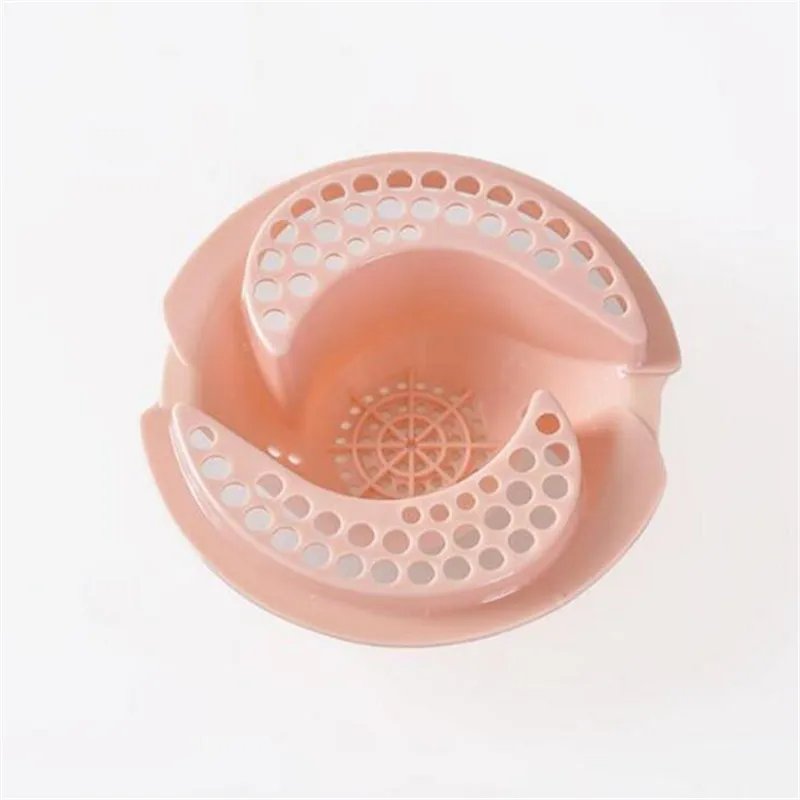 HOMETREE Креативные кухонные фильтры для раковины сетчатые фильтры для ванной Слив для ванны крышка для волос Ловца отходов пробка предотвращает засорение H435 - Цвет: H435 Pink