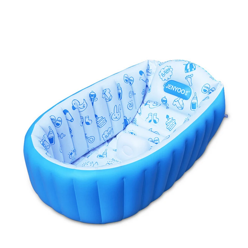 High Quality Summer Portable Kid Inflatable Bathtub Newborn Thick Green