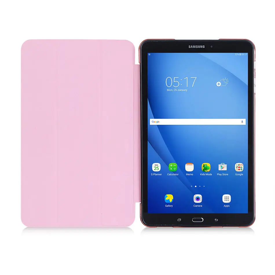 Оригинальный чехол для samsung Galaxy Tab A a6 10,1 2016 T585 T580 SM-T580 T580N Смарт Чехол чехол из ПУ кожи Tablet + пленка + ручка