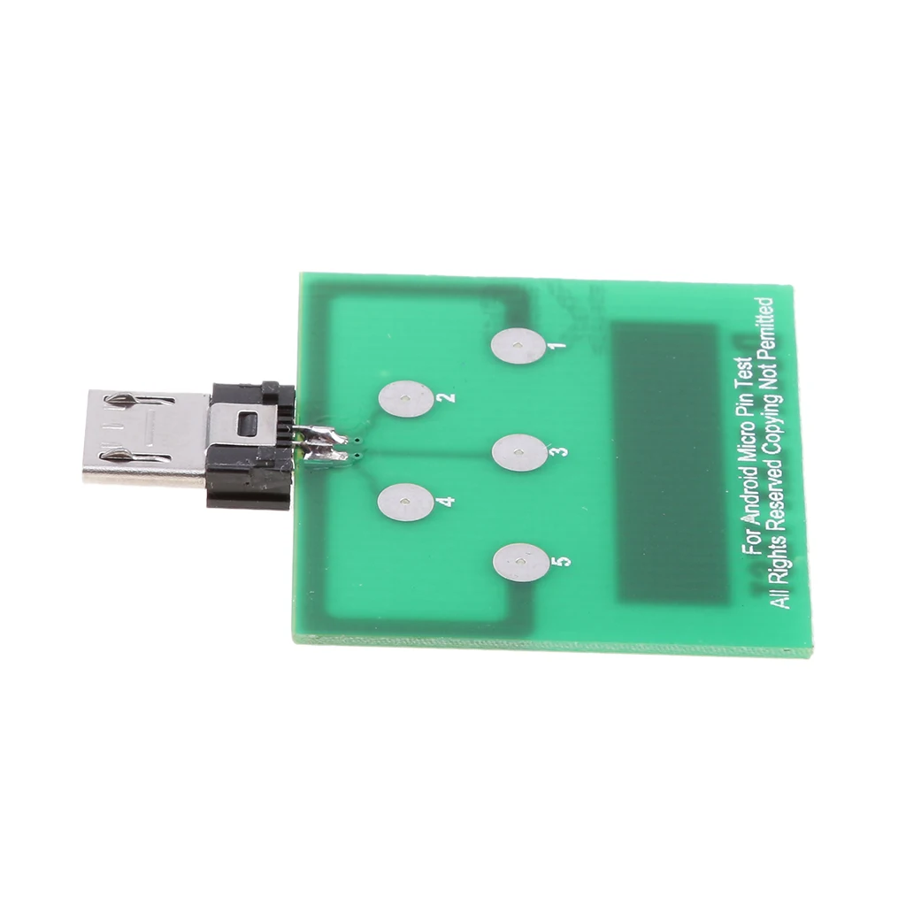 Micro USB 5 контактный PCB ремонт платы диагностические инструменты для Android зарядка