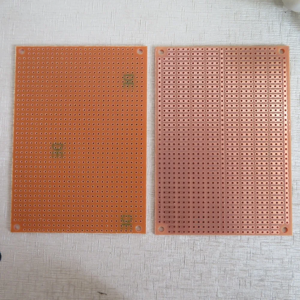 5 шт./лот 7x10 см универсальная полосатая доска Veroboard vero experiment Board 3er uncut joint Platine
