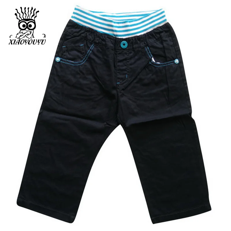 XIAOYOUYU Retail Big Boy Summer Pants Large Size 120 160 Kids Cotton