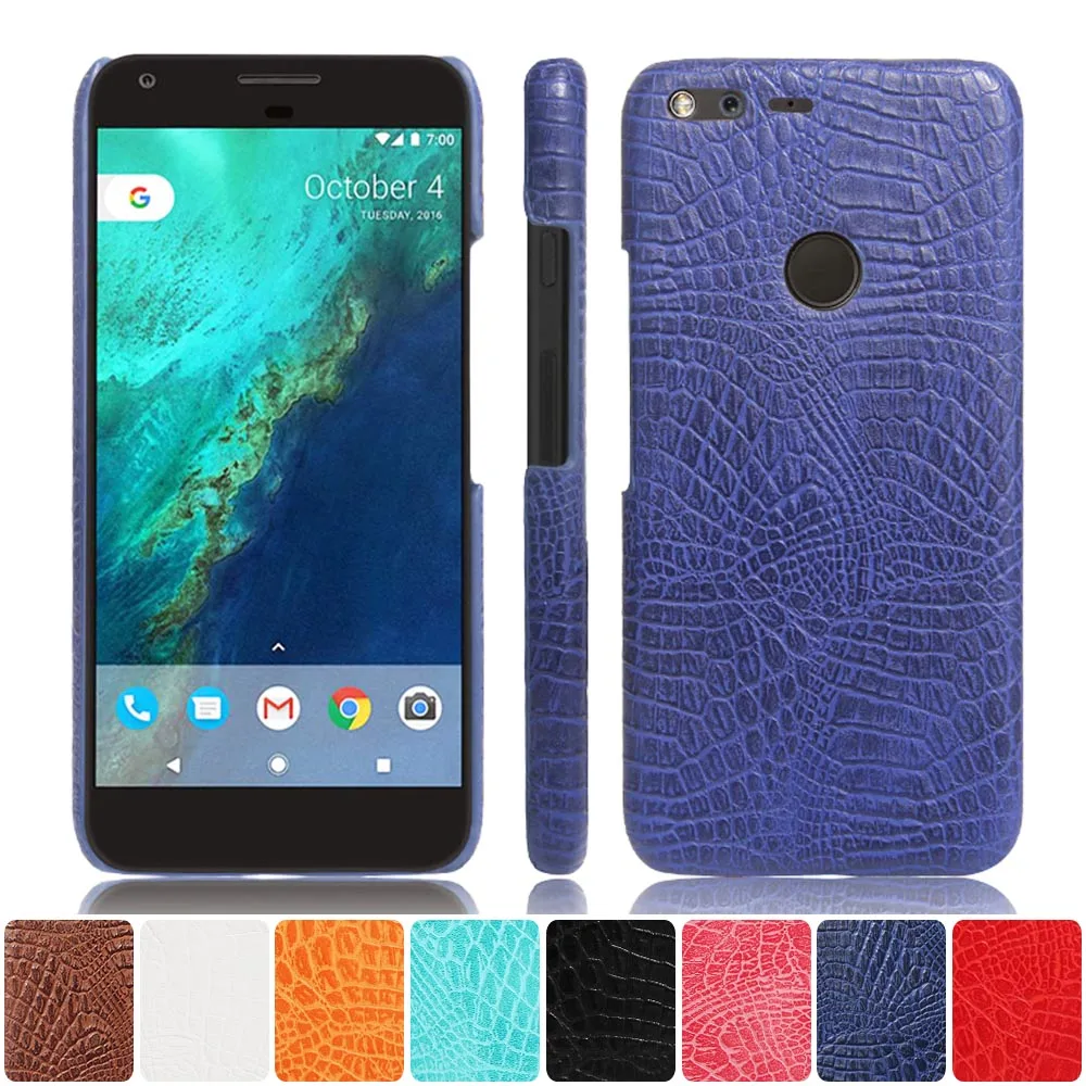 Кожаный чехол для Google Pixel 1 Nexus S1 Global Phone Bumper подходящий HTC Sailfish Жесткий Чехол из