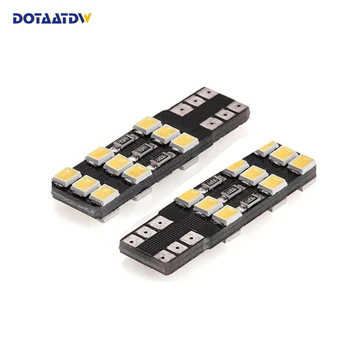

DOTAATDW 6x 194 168 T10 LED W5W Canbus License Plate Bulb 2835 SMD Car Sidemarker Parking Width Interior Dome Light Reading Lamp