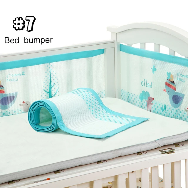 Summer Baby Sleep Mat Set Ice Silk Fiber Infant Crib Mattress Cool