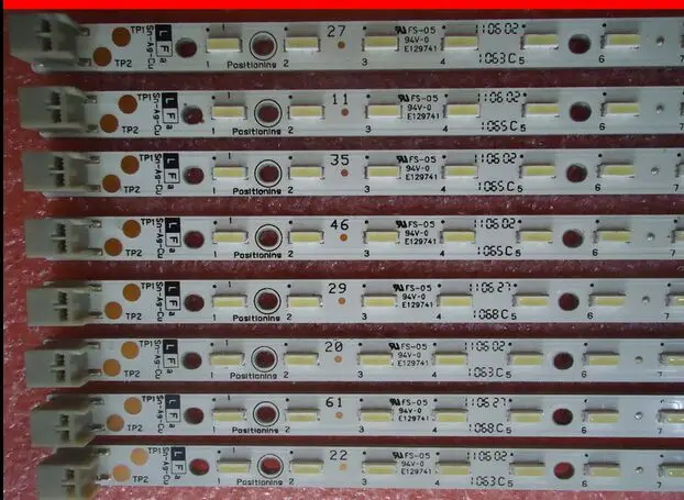Светодиодный ТВ задняя светильник E129741 S светодиодный 2011SSP52 56 GD REVO S светодиодный 2011SSP52 56 GD REVO 1 шт = 56 светодиодный 591 мм излучать синий светильник цвет