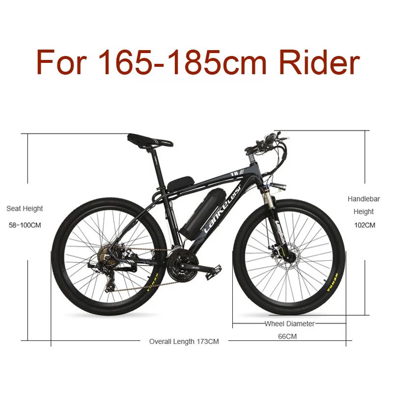 T8 36 в мощный электрический велосипед высокое качество MTB Горный Электрический
