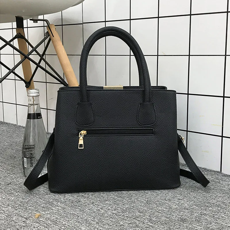 Gaqiuma Litchi PU satchels Сумочка crossboday сумки кошелек 3 шт. один набор для женщин