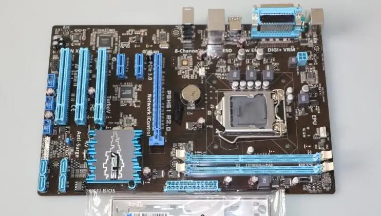 

Used Asus P8H61 R2.0 Desktop Motherboard H61 Socket LGA 1155 i3 i5 i7 DDR3 16G ATX