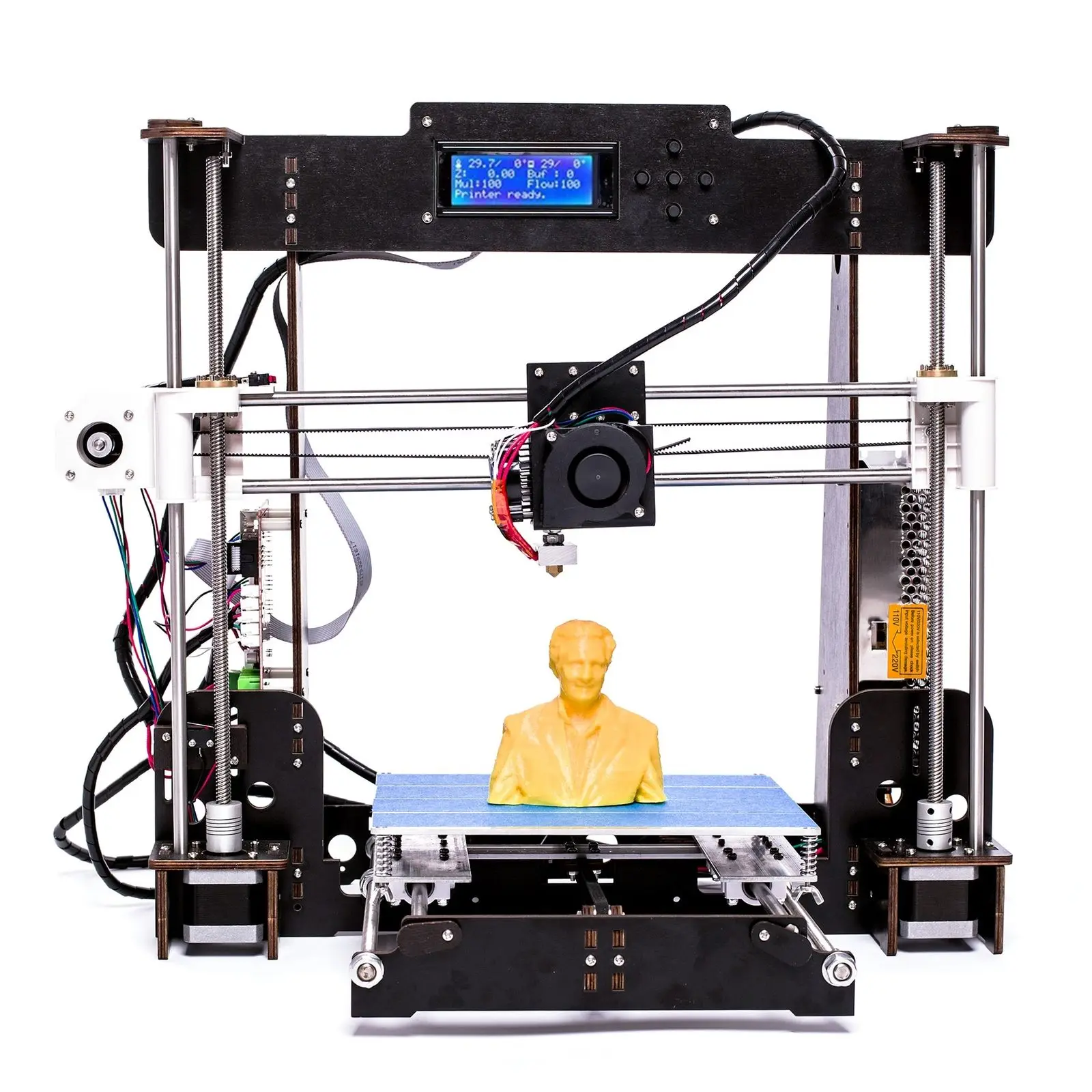 3D принтер A8 Drucker Prusa i3 Reprap Heatbed 220*220*240 мм Impresora 3d сбой питания возобновление печати|3D