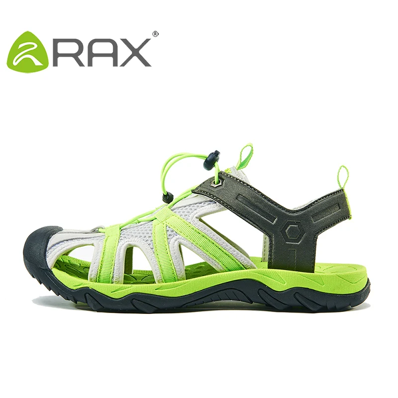 Rax رجل أحذية صنادل الصيف تنفس الرجال حذاء المشي في أكوا الإرتحال أحذية للرجال المشي متين المشي الصنادل