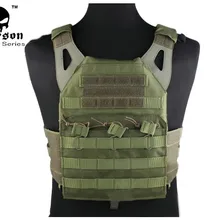 Emerson gear JPC жилет упрощенная версия Тактический джемпер несущая жилетка Боевая Шестерня Задняя поддержка оливковый Drab EM7344G