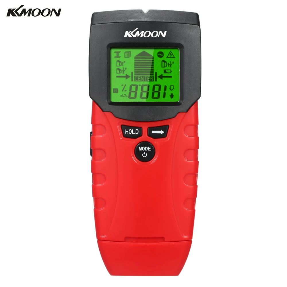 

5 In 1 Metal Detector Sale Wall Detector Stud Finder Moisture Meter Wiring Detector Thermometer Digital Humidity Tester for Wood