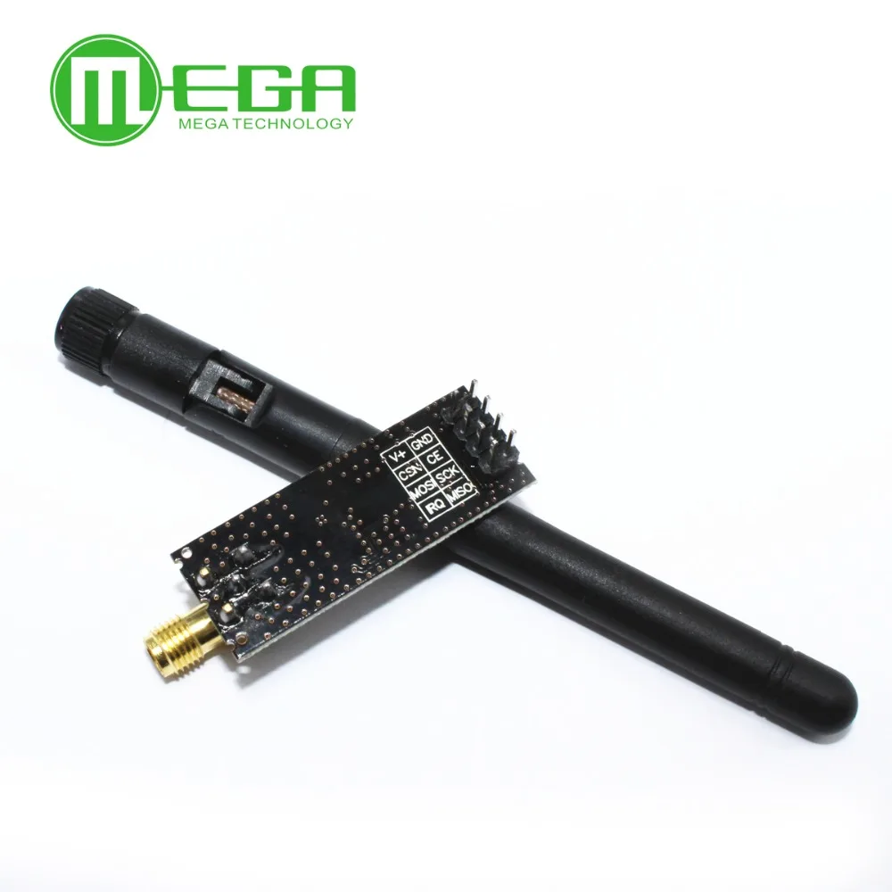 NRF24L01 + 2 4G модуль беспроводной передачи данных 4 ГГц обновленная версия PA LNA 1100