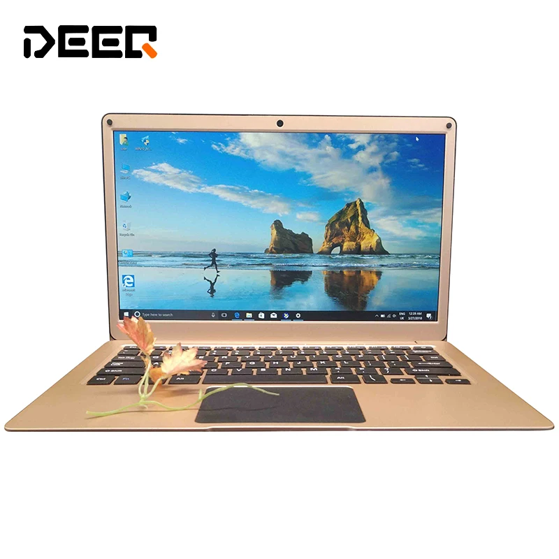 Vente 2018 windows 10 Intel Celeron N3455 13.3 6 gb 64 gb MEM 1920X1080 p ordinateur portable construit dans bluetooth wifi caméra ultra mince ordinateur