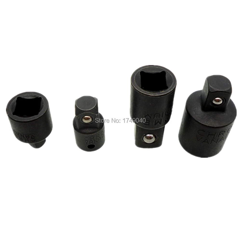 4 шт. ступенчатые адаптеры 1/2 "3/8" 1/4 " квадратные диски гайковерт адаптер