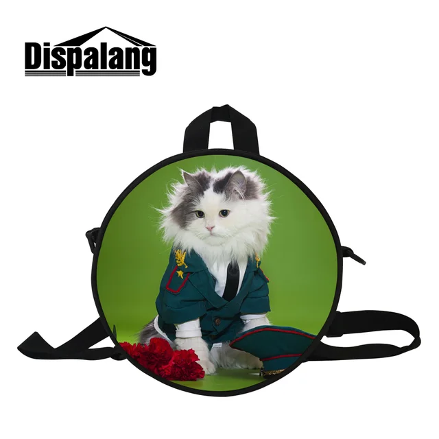 dispalang children fashion round school bag personalized custom