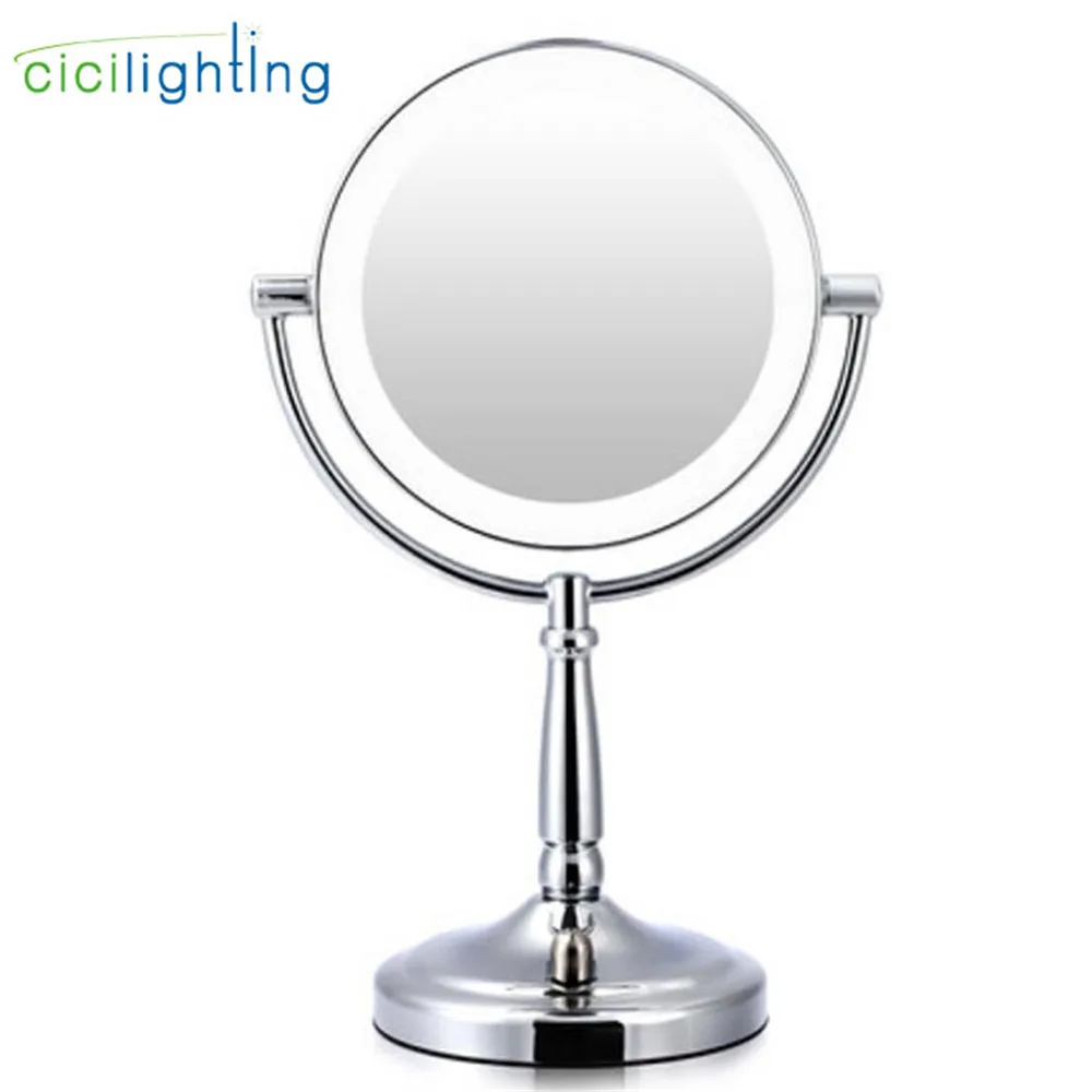 Battery led Makeup Mirror Light, Knob Wwitch Dimmable led Vanity Lights