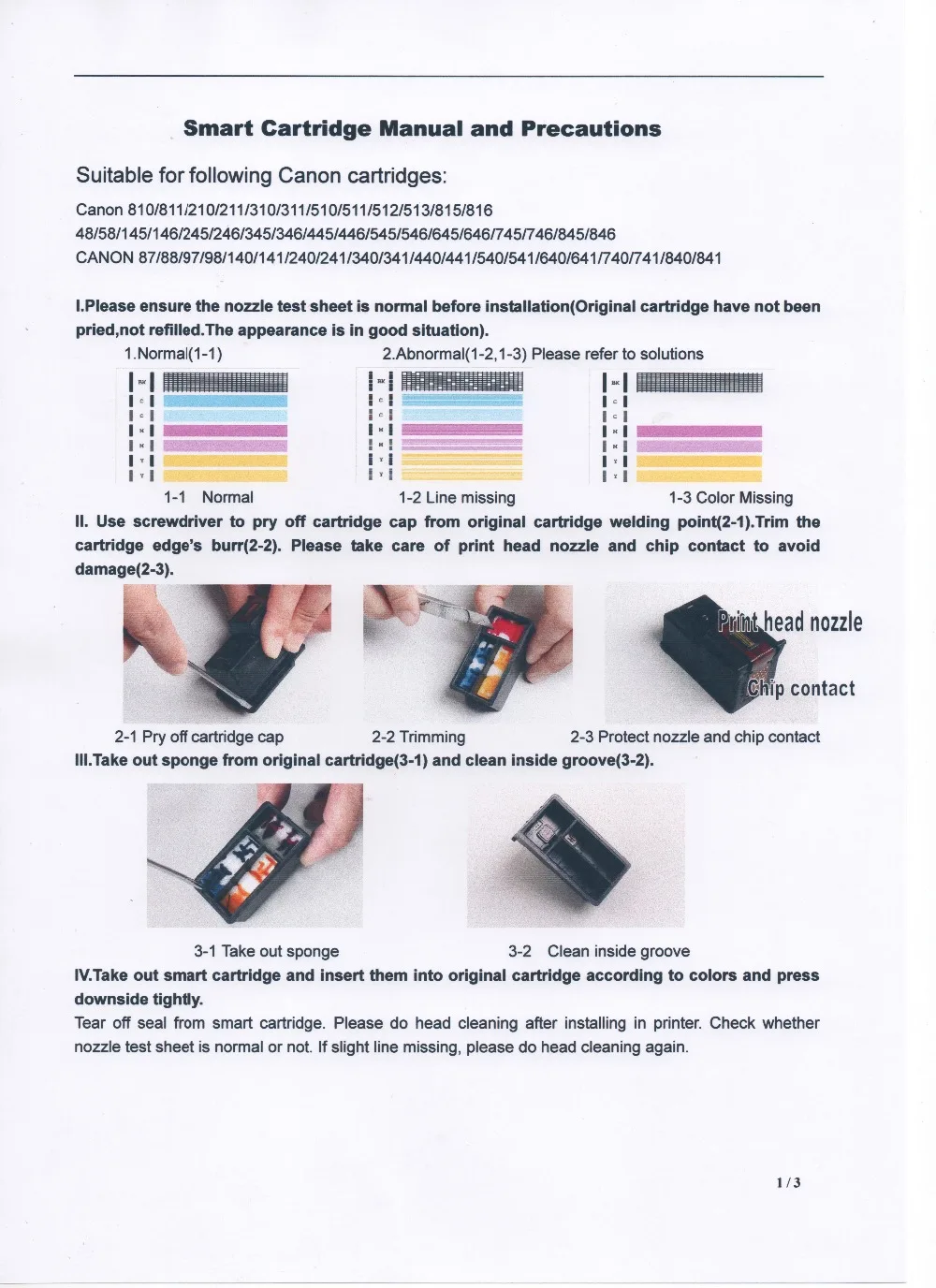 Smart Diy Refill Kit For Genuine 445 