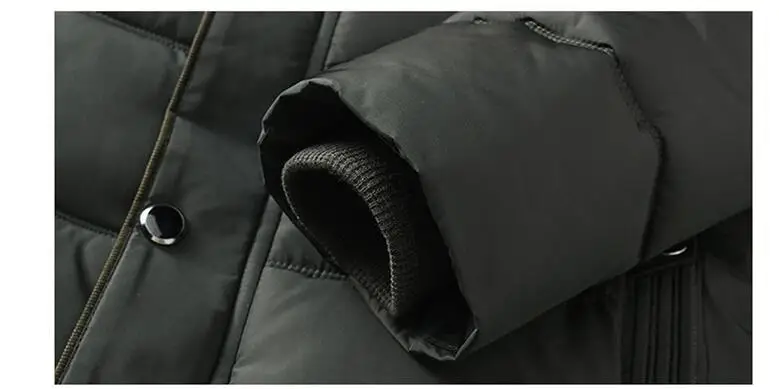 Men Winter Down Jacket and Coat New Casual Hooded Jackets Warm Fleece Down Parkas Male Fashion Thick Outwear Coats XL-4XL